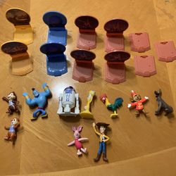 Disney Character Figurines Set Mcdonalds Disney 50th Anniversary Lot Toys Huge Collection w/ Bases pick up Coral Springs 33071