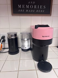 Nespresso Vertuo Pop+ Coffee & Espresso Maker by De'Longhi, Pink