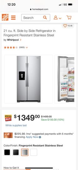 Wrs321sdhz home depot deals