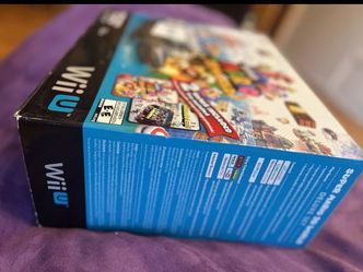 Nintendo Wii U 32 GB Super Mario 3D World Deluxe Set - Black “NEW”