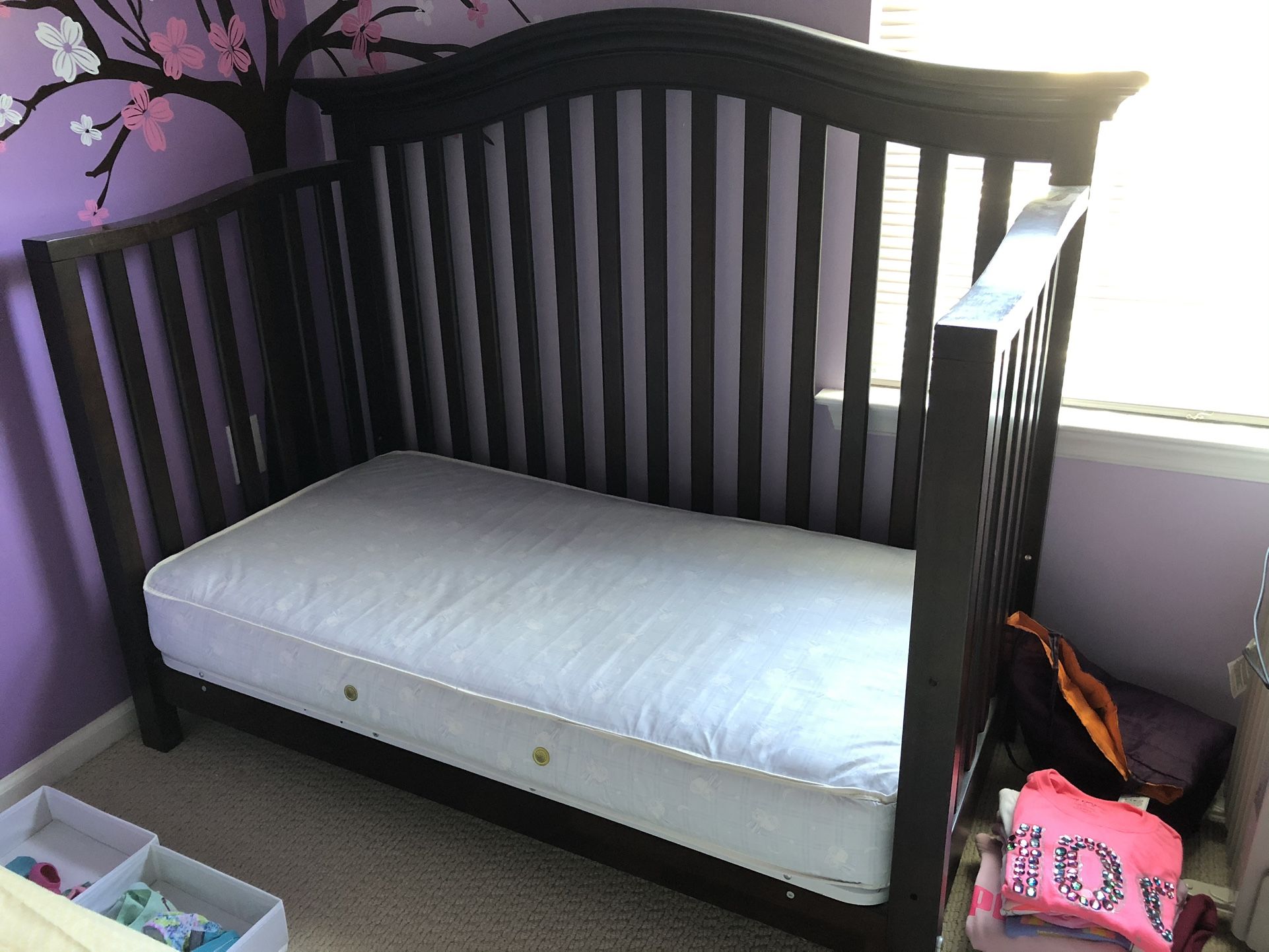 Crib And Dresser/Changing Table