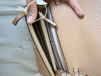 Tory Burch Beige Leather Wallet