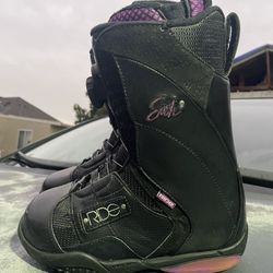 Ride Sash BOA Snowboard Boots Women 7.5 US