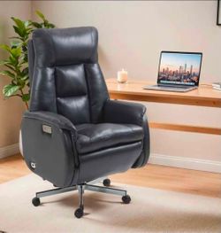 Power office chair with USB charging/ reclining