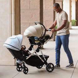 Mockingbird Double Stroller Black 