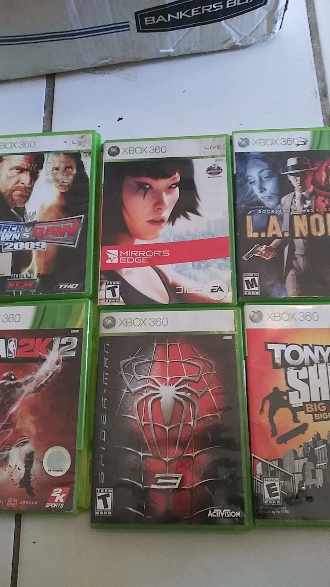 Xbox 360 games