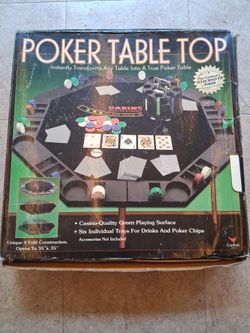 Poker table