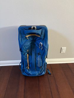 Eddie Bauer Rolling Blue Duffel Bag
