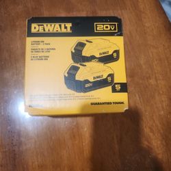 Dewalt 20v Batteries 5.0ah 