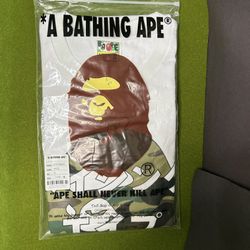 BAPE ABC Camo Japanese Letters Tee