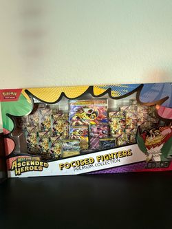 Pokemon Focused Fighters Box