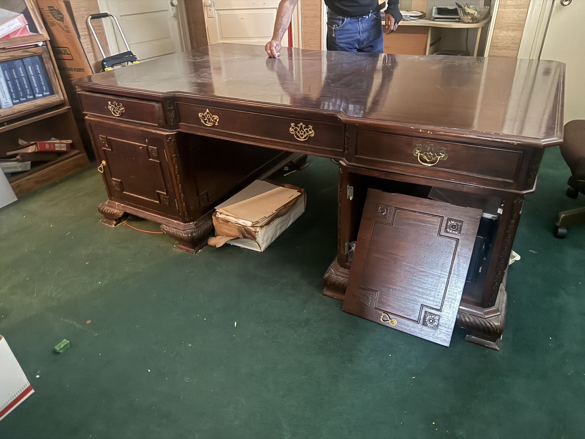 Heavy DESK- Antique