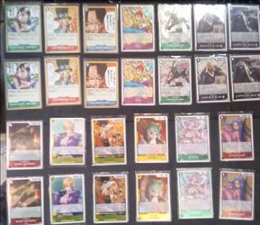 One piece game cards .