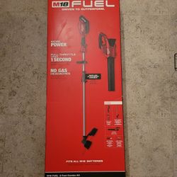 Milwaukee M18 Fuel Weed Trimmer And Leaf Blower Kit 8.0 High Output Battery And Rapid Charger Included  $300 Firm 