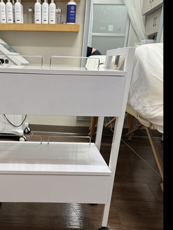 Equipment cart / spa storage cart