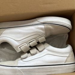 Vans Old Skool White Velcro