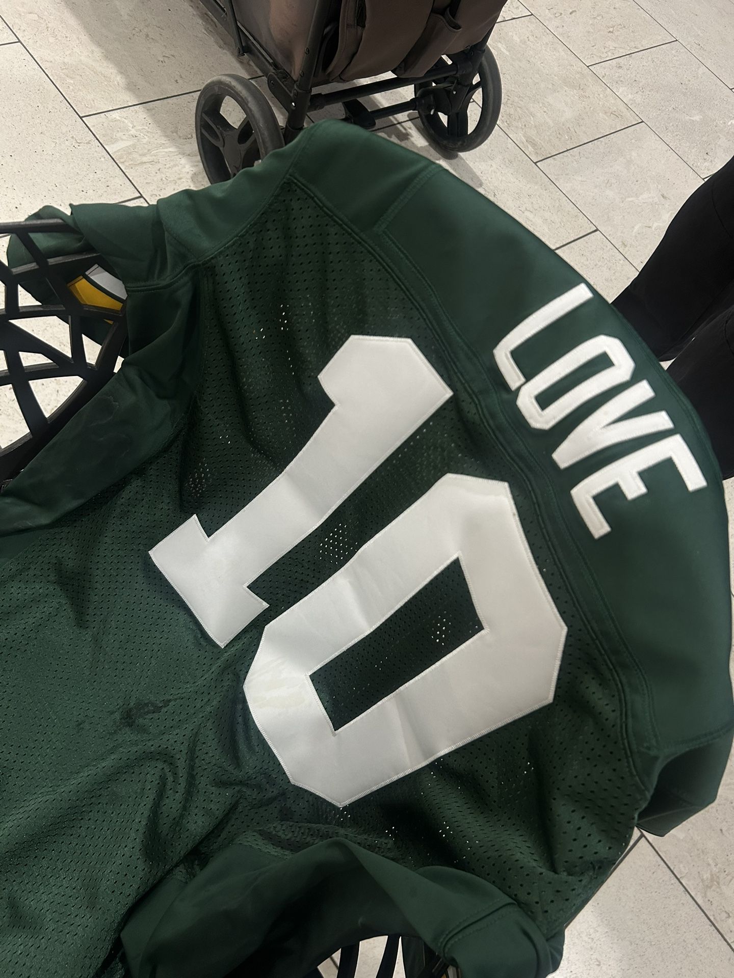 jordan love large jersey for sale vapor fuse