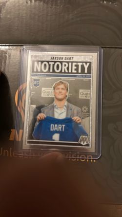 2025 Mosaic Notoriety Jaxson Dart Rc