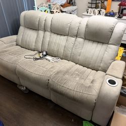 Electric Recline Couch
