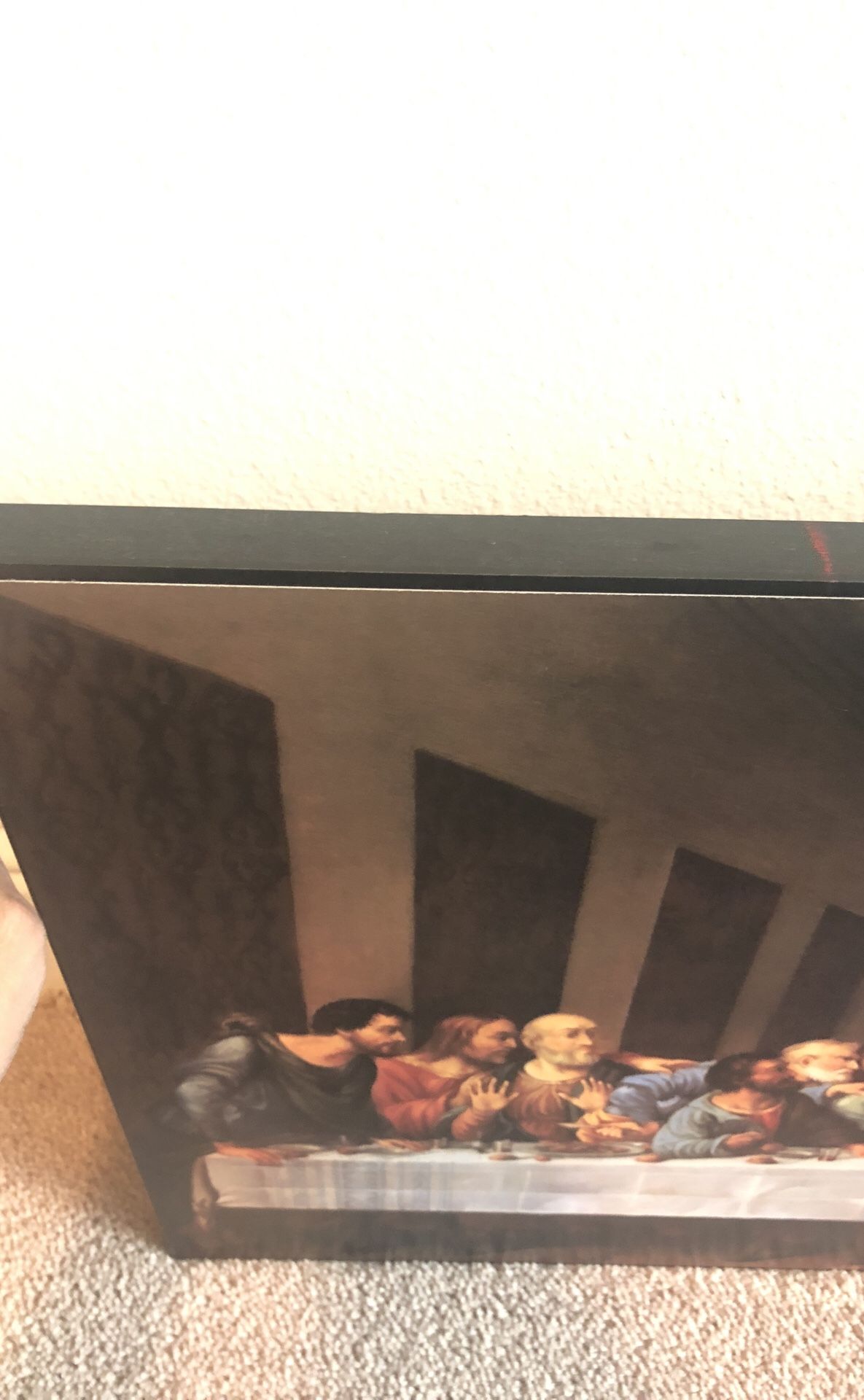 Last supper solid wood picture