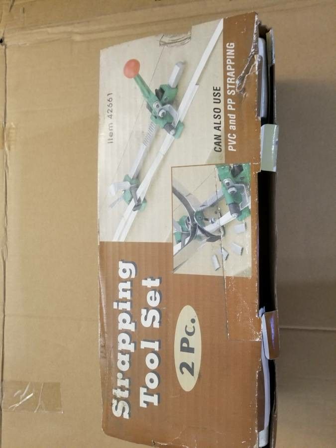 NEW Banding/Strapping Kit HF 42661 +xtra Tool