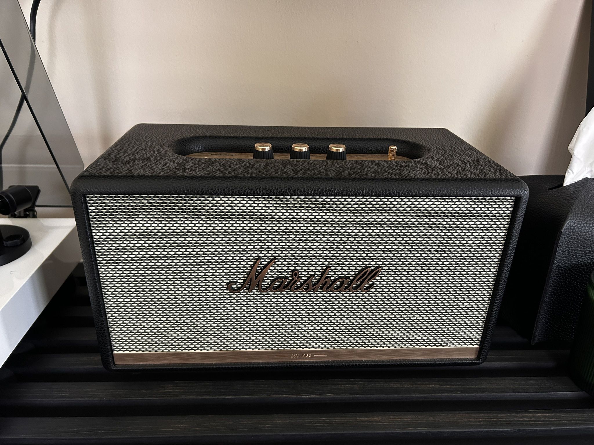 Marshall Stanmore II Wireless Bluetooth Speaker in Black
