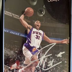 Shawn Marion former Phoenix Suns #31 Original Authograph