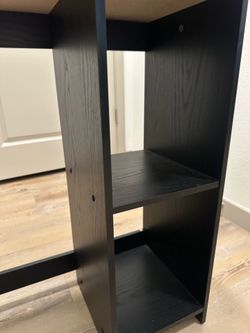 Modern Desk w/ Shelves – Like New