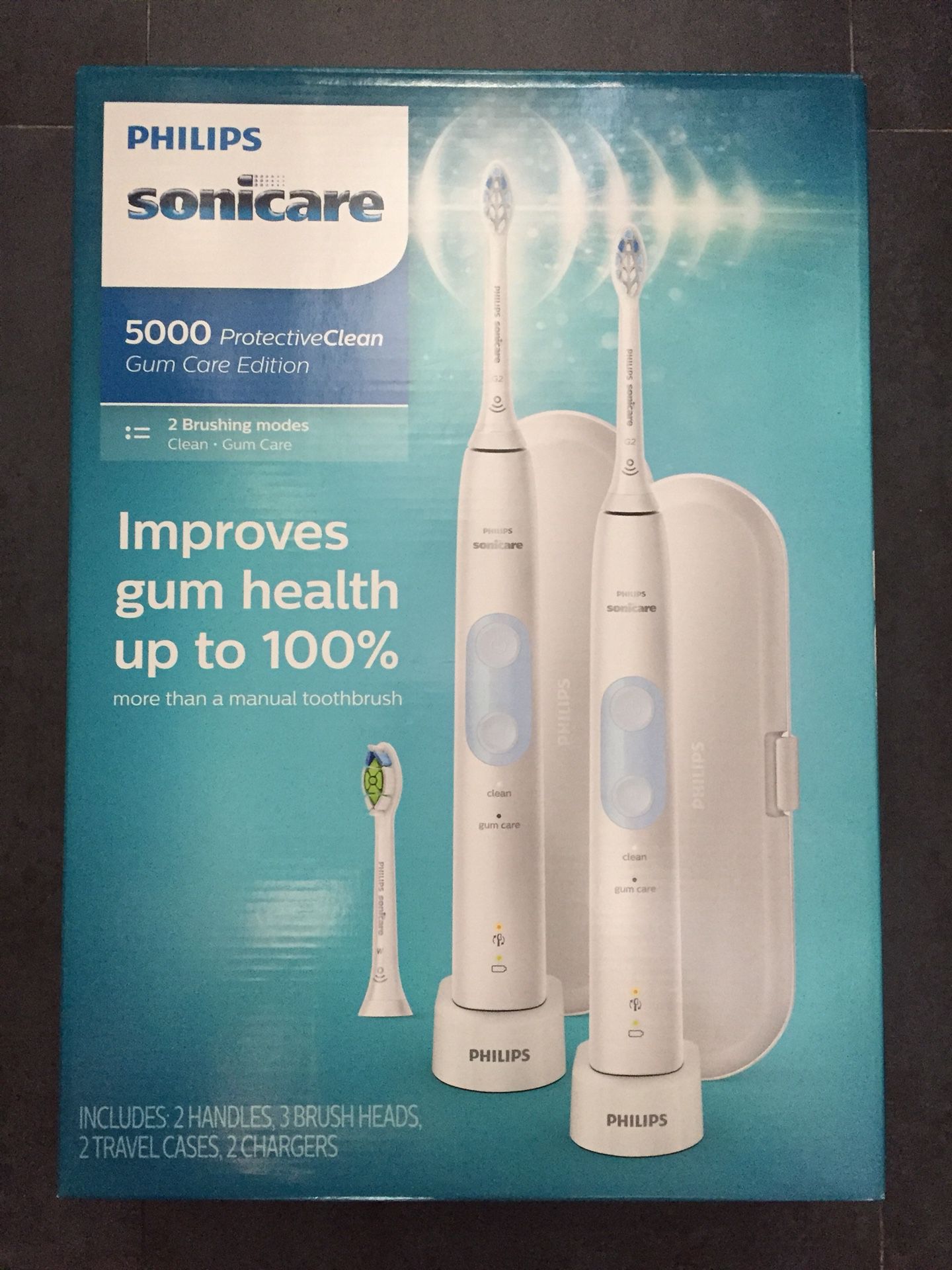 Andes Ijdelheid inhalen New Philips Sonicare 5000 Toothbrush, qty. 1 for Sale in Los Angeles, CA -  OfferUp