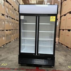 NSF 48 inches two glass door refrigerator LG1000