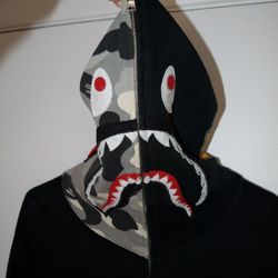 A Bathing Ape (Bape) Zip Up Hoodie Size L