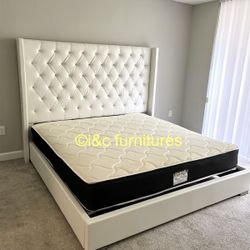 Full Size Or Queen Size Bed Frame King Size New In The Box With Mattress Same Day Delivery 