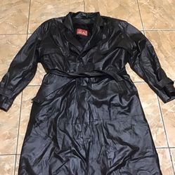 Black Hind Genuine Leather Jacket Size 5X