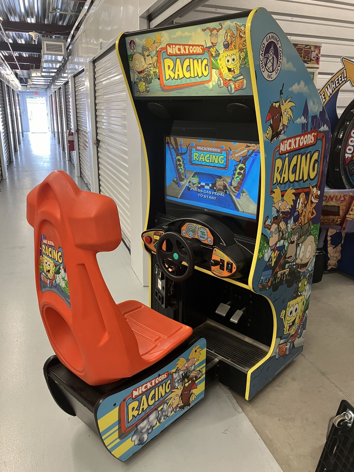 Nicktoons Racing Arcade Game