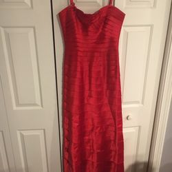 BCBG Maxazria red dress