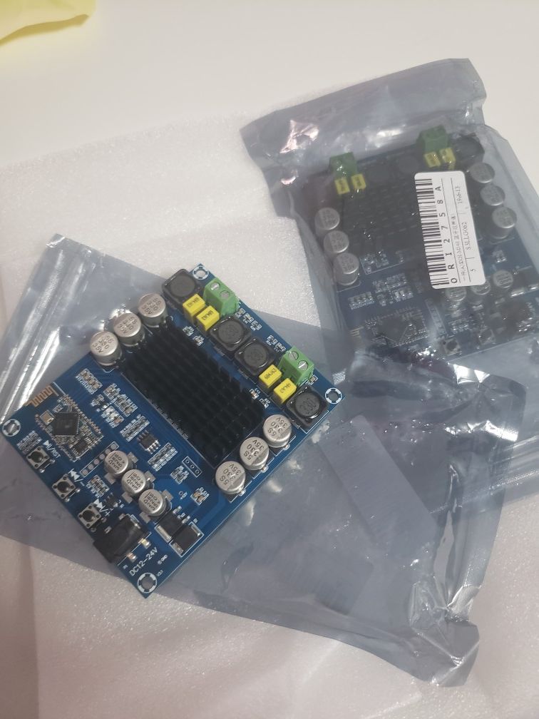 Bluetooth amplifiers bord