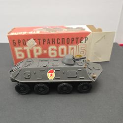 Vintage Russian Tank With Box