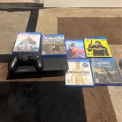PS4 With 6 Games 