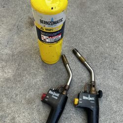 Bernzomatic Torch Kit - TS8000 & TS4000 + FREE Gas Cylinder