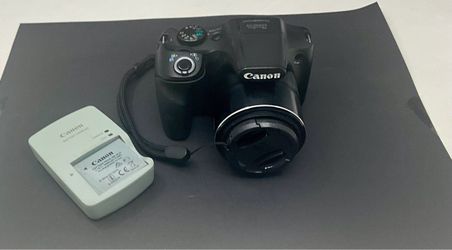 Canon PowerShot SX530 HS digital point and shoot camera.