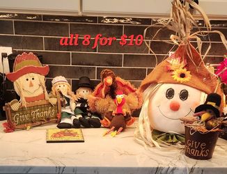 Fall Decor 8 Pieces