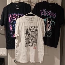 MARVEL T-shirts.