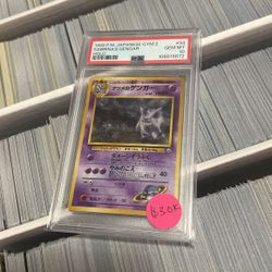 Pokemon Sabrina’s Gengar PSA 10