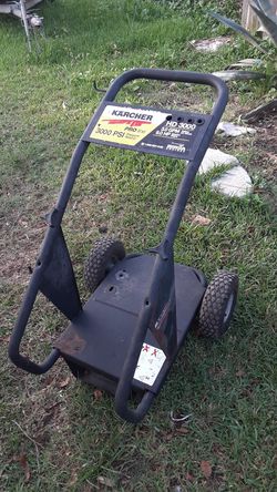 Frame for pressure washer