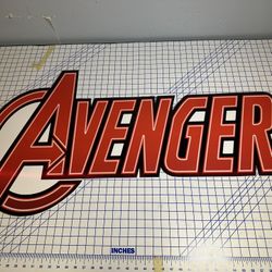 Avengers Coroplast