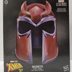 X-Men ‘97 Marvel Legends Magneto Premium Roleplay Helmet w/Stand NEW in Box