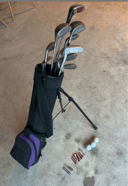 Women’s / Kids Golf Clubs & Walking bag