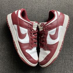 Nike Dunk Low Team Red Mens Size 8.5=Womens Size 10
