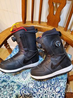 Veeg naar voren gebracht rand Nike Zoom Force 1 ZF1 Black WITH BOA Snowboard Boots Size US 6.5. for Sale  in Byron Center, MI - OfferUp