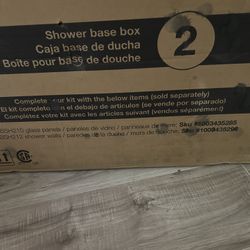Corner Shower Pan